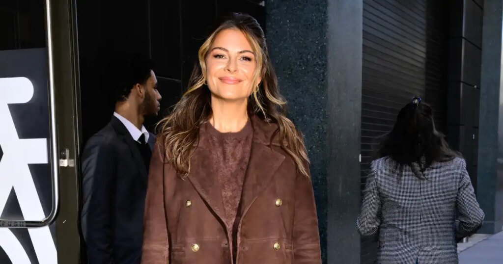Score Maria Menounos' Chocolate Suede Jacket Style for Only $43!