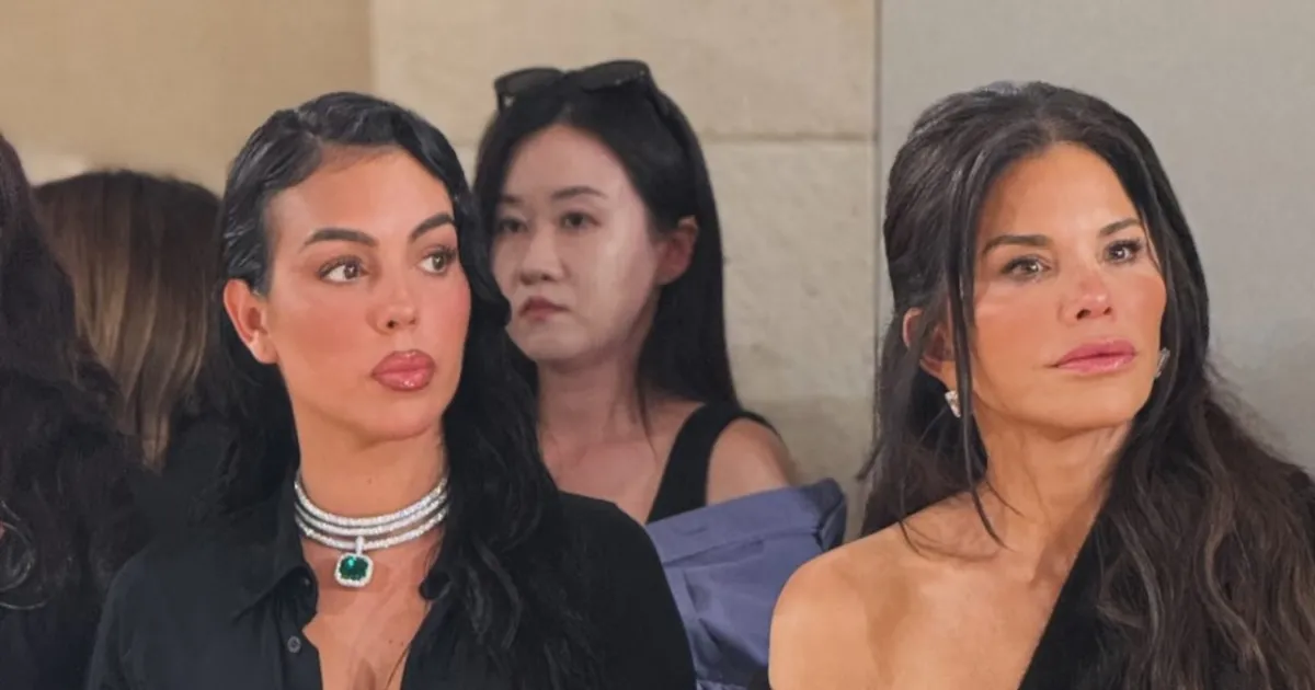 Lauren Sanchez and Georgina Rodriguez Show Off Their Rings at the Balenciaga Fashion Show