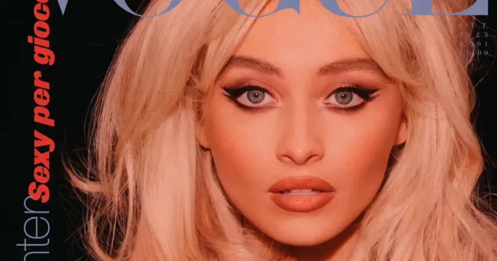 Sabrina Carpenter Dazzles in Vogue Italia, Opens Up About Facing Male Harassment