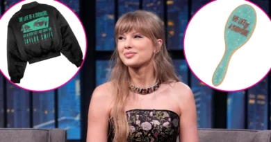 Taylor Swift's Merchandise Flying Off Shelves, Including $40 Hair Brush
