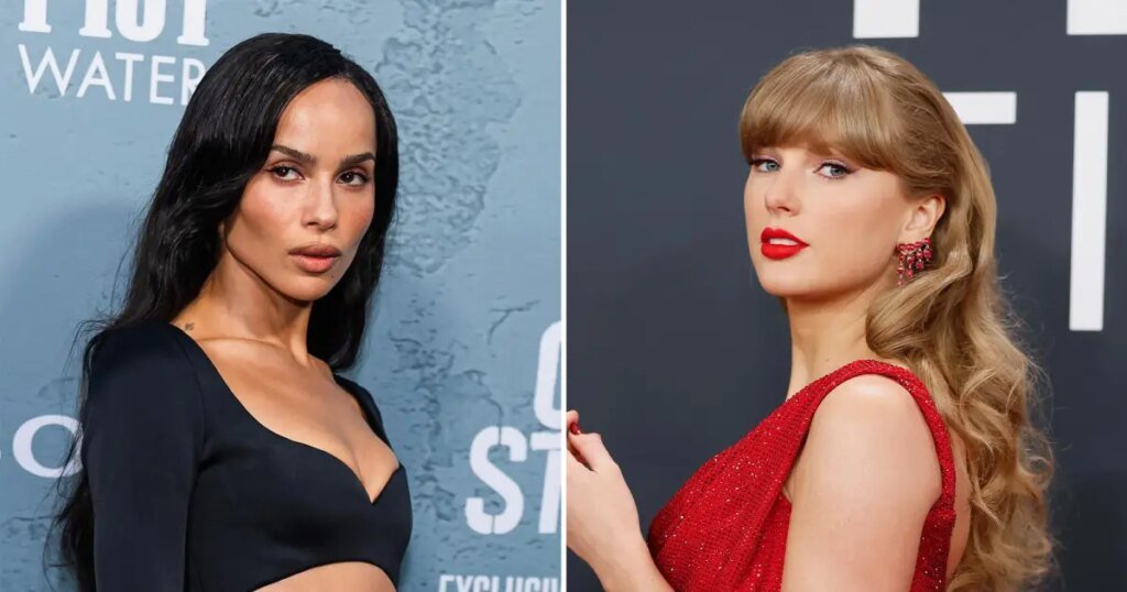 Taylor Swift Shares Zoe Kravitz Snake Story with Seth Meyers