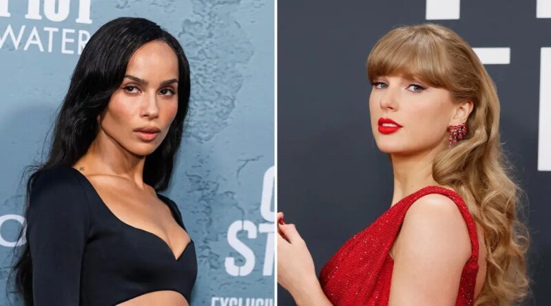 Taylor Swift Shares Zoe Kravitz Snake Story with Seth Meyers