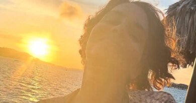 Halle Berry Celebrates Her 'Golden Hour of Life' with a Stunning Braless Look
