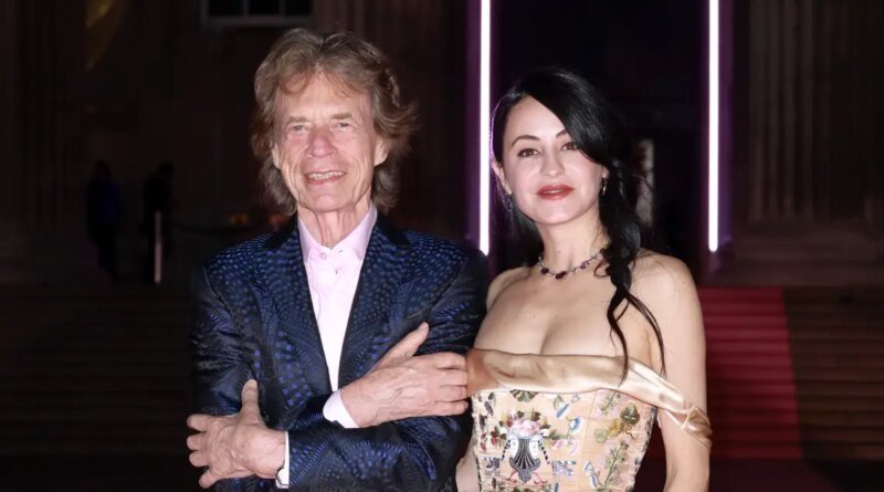 Mick Jagger and Melanie Hamrick Make an Appearance at the British Museum Ball