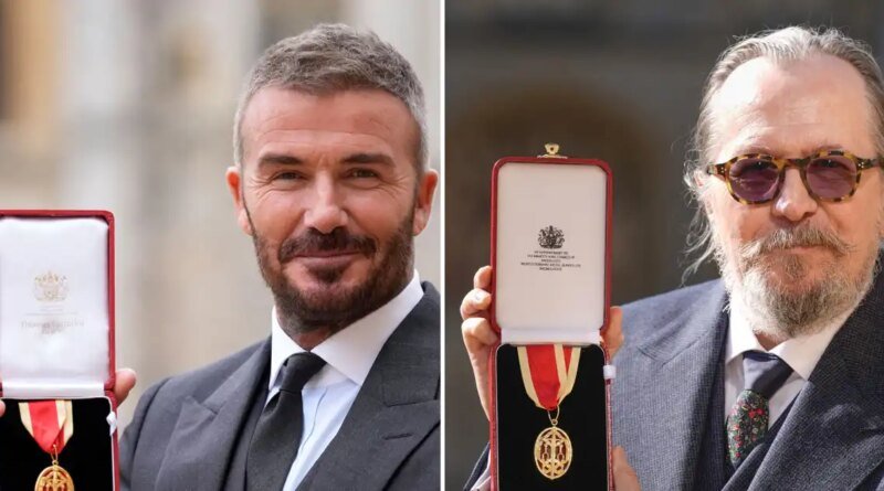 Celebrities Honored with Knighthood by the Royal Family