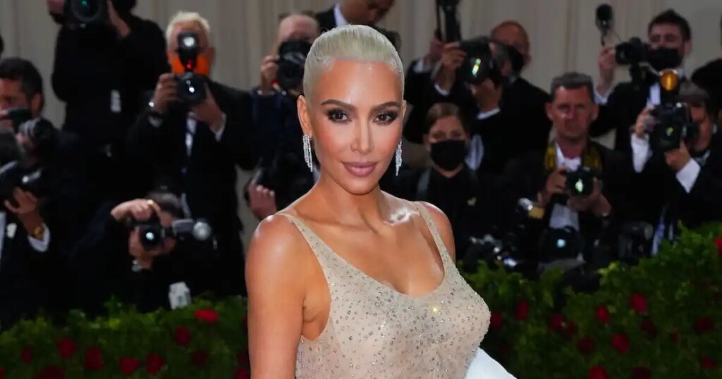 Kim Kardashian Suggests Marilyn Monroe's Dress May Have Suffered Damage