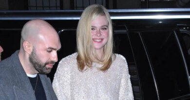 Recreate Elle Fanning’s Festive Sequin Skirt Style for Just $39!