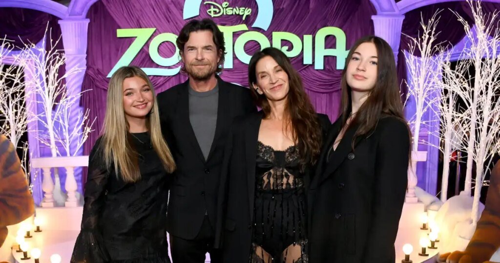 Jason Bateman Attends 'Zootopia 2' Premiere Red Carpet with His Daughters