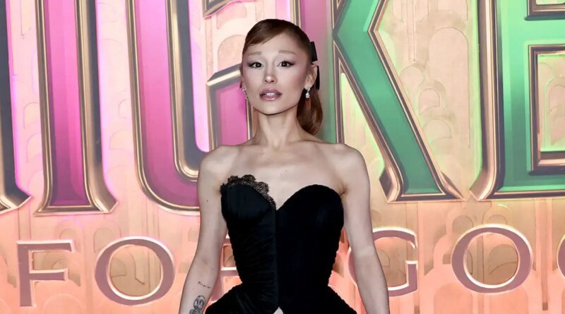 Ariana Grande Stuns in a Dress Fit for Glinda and Elphaba in New York City