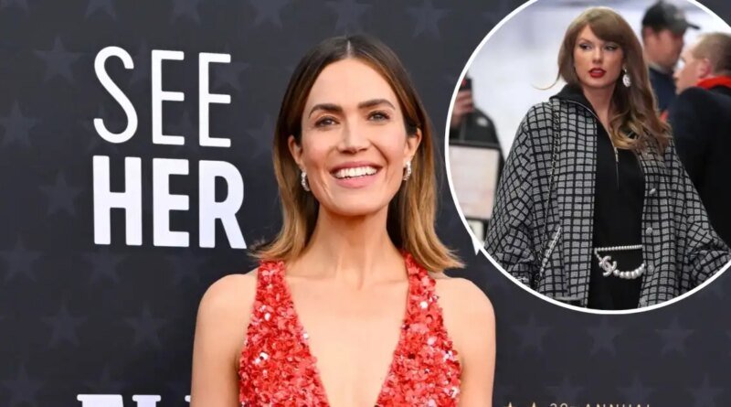 Mandy Moore Compared Her NFL Journey to Taylor Swift's Learning Curve for New Show