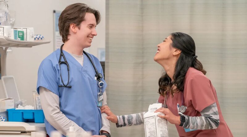 Mekki Leeper and Kahyun Kim of St. Denis Medical Back Matt and Serena Delay