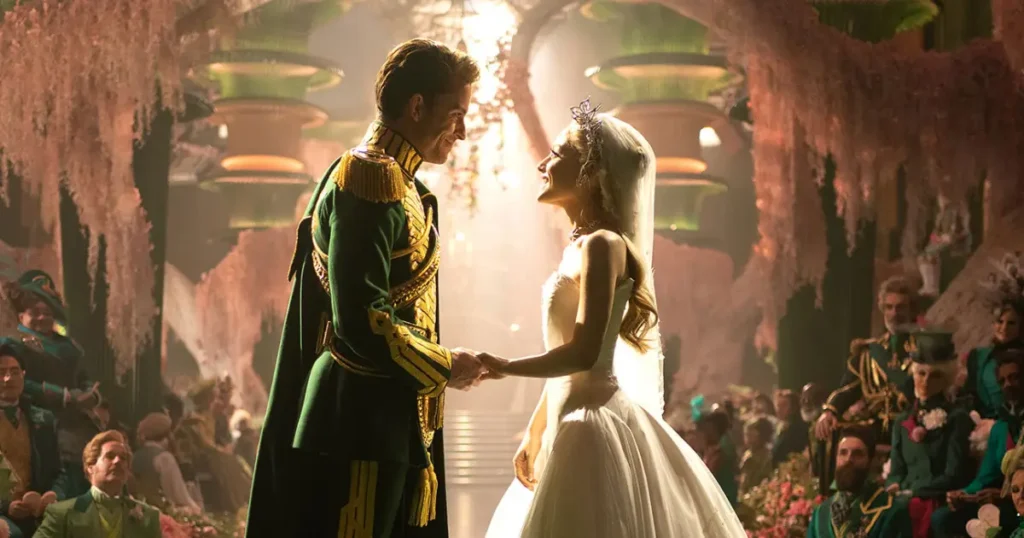 Ariana Grande Expresses Desire for Glinda's Wedding Dress to Embrace Vulnerability