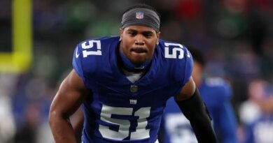 New York Giants' Abdul Carter Sits Out Again Due to Tardiness