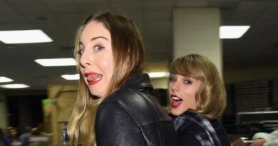 Taylor Swift Stuns in Chic Black Ensemble for Girls' Night Out with Este Haim