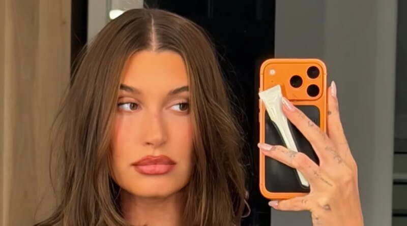 Hailey Bieber Unveils a Stylish Bob After Hitting the Haircut Chair