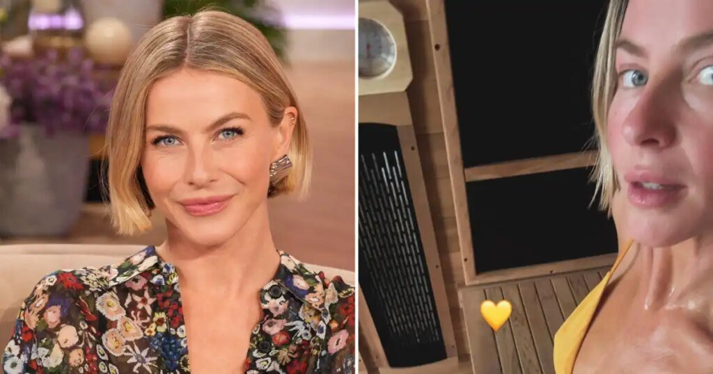 Julianne Hough Shows Off Her Toned Abs in a Sizzling Bikini Selfie