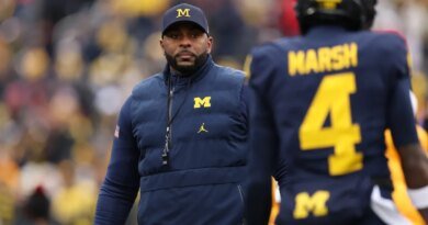 Former Michigan Coach Sherrone Moore Seen with Wife Following His Arrest