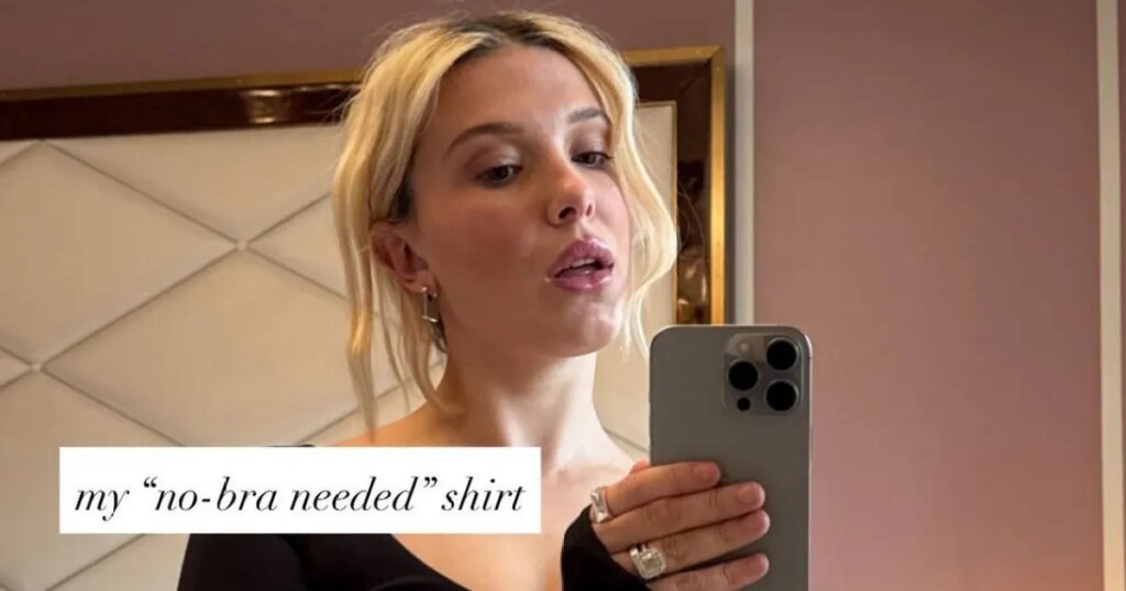 Millie Bobby Brown's Top 2025 Styles Feature a 'No Bra Required' Shirt