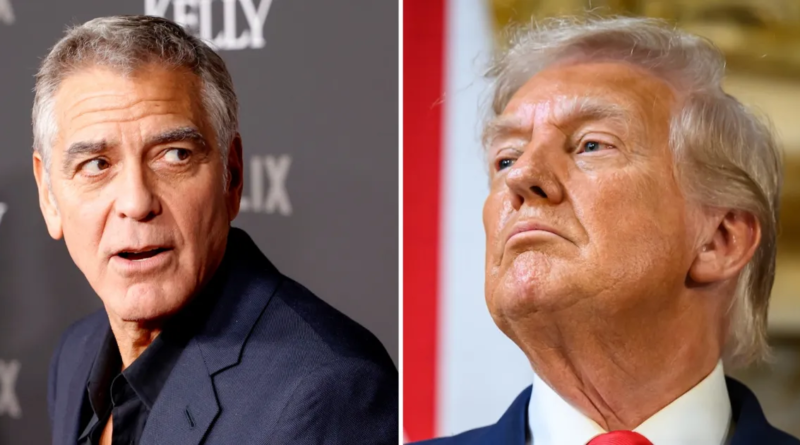 George Clooney Reflects on His Former Friendship with President Donald Trump