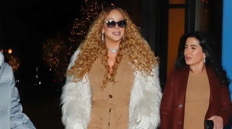 Mariah Carey Turns Suede Boots into Winter's Essential Footwear