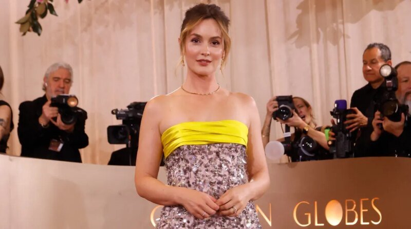 Leighton Meester Rocked a $35 Tinted Glow Serum at the Golden Globes
