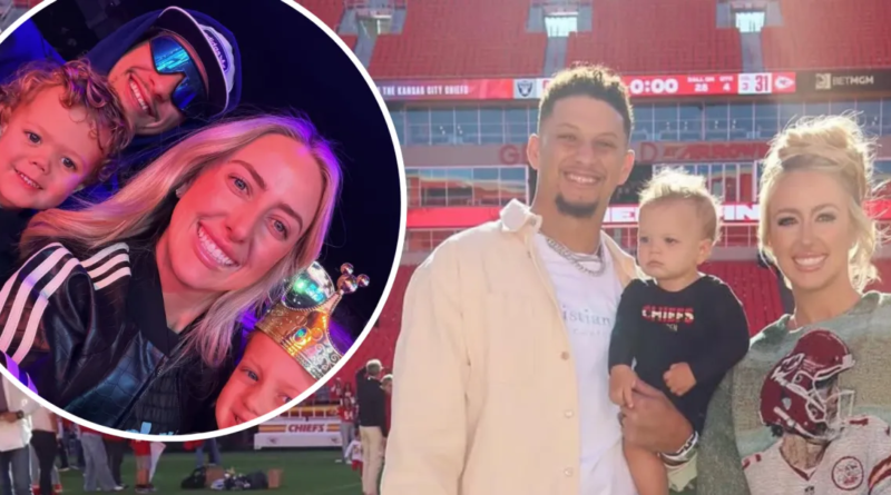 Patrick and Brittany Mahomes Enjoy 'Disney on Ice' with Their Three Kids