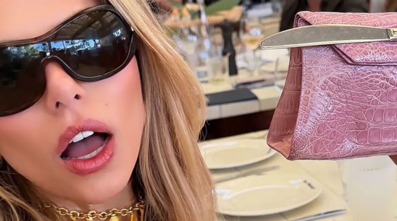 Brooks Nader Celebrates in a Flirty Dress Following Food Poisoning Battle