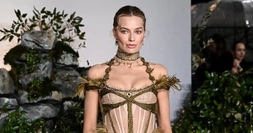 Margot Robbie's Dazzling Red Carpet Style Features Naked Dresses and More
