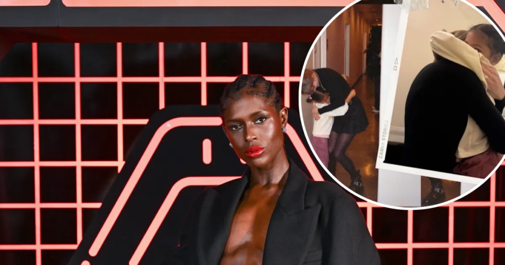 Jodie Turner-Smith's Daughter Embraces Taylor Swift on 'Opalite' Set