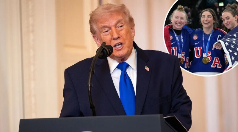 Trump Mentions Team USA Women's Hockey in State of the Union Address