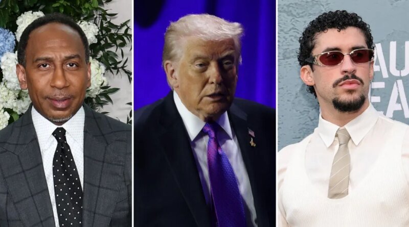 Stephen A. Smith Supports Trump’s Remarks on Bad Bunny