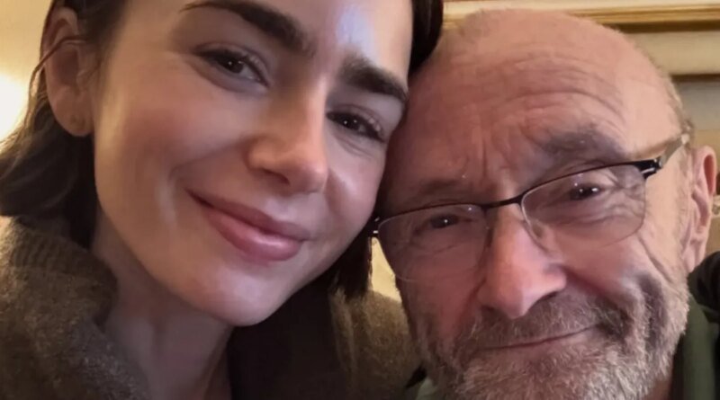 Lily Collins Honors Dad Phil Collins on His Birthday Despite Health Challenges