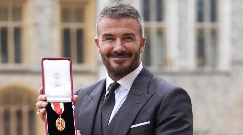 David Beckham's Kids Request 'Perks' from His Knighthood