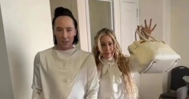 Tara Lipinski and Johnny Weir Sport Matching Birkins