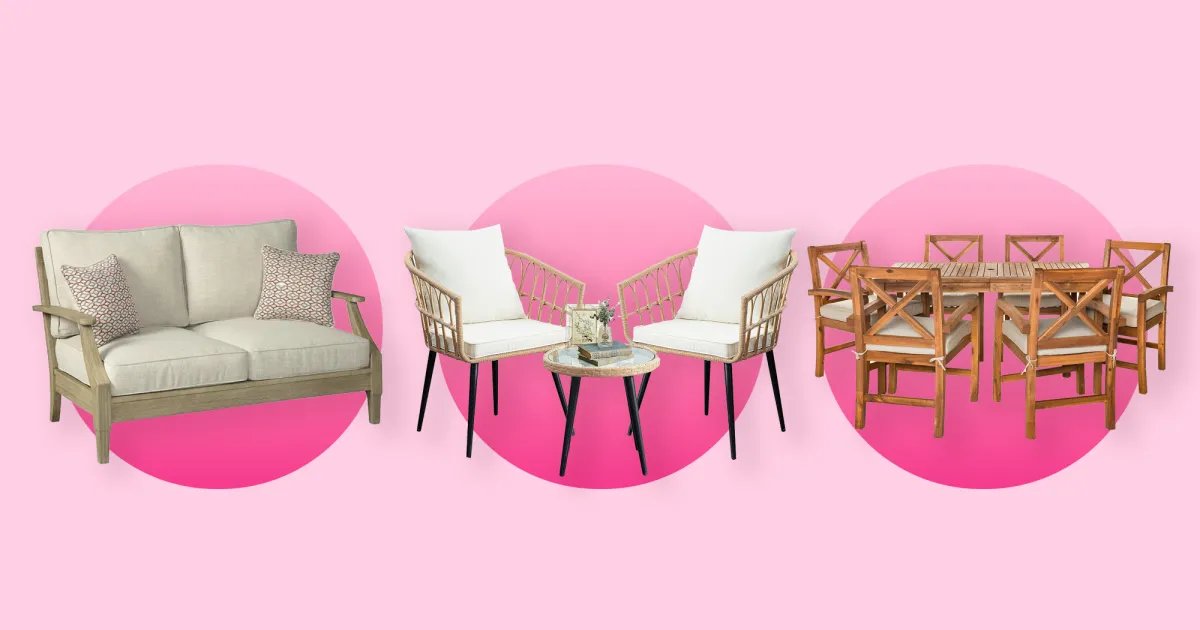 15 Stylish Patio Furniture Finds at Amazon’s Big Spring Sale