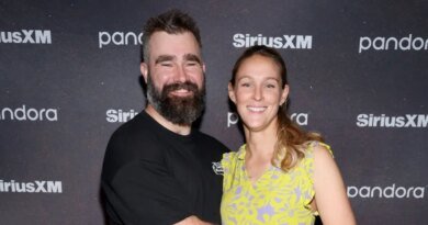 Kylie Kelce Responds to Rumor About Jason Not Watching Their Kids