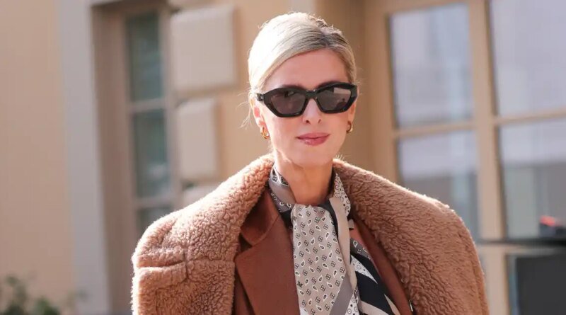 Nicky Hilton Rocks the Teddy Bear Coat Trend Loved by New Yorkers