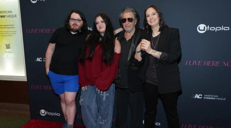 Al Pacino's Children Make Rare Red Carpet Debut Alongside Him