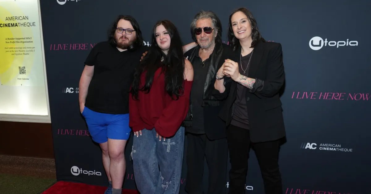 Al Pacino’s Children Make Rare Red Carpet Debut Alongside Him
