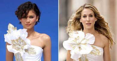Zendaya Dons Iconic White Dress Inspired by Carrie Bradshaw Amid Wedding Speculations