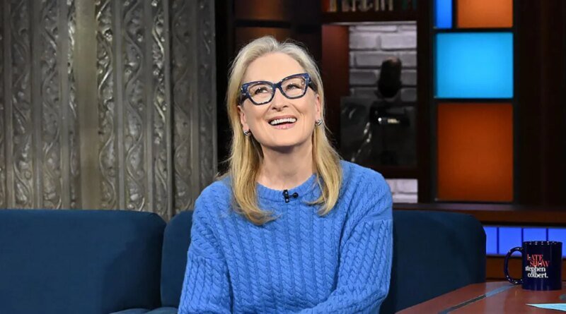 Meryl Streep Gives a Subtle Nod to The Devil Wears Prada in a Cerulean Sweater