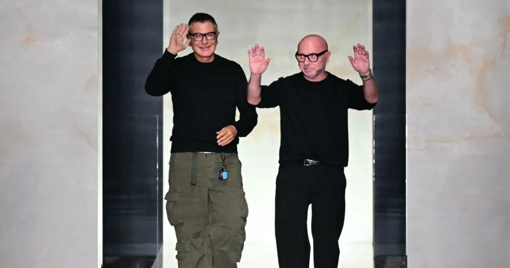 Stefano Gabbana Steps Down as Chairman of Dolce & Gabbana