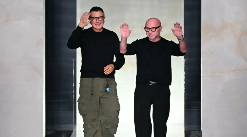 Stefano Gabbana Steps Down as Chairman of Dolce & Gabbana