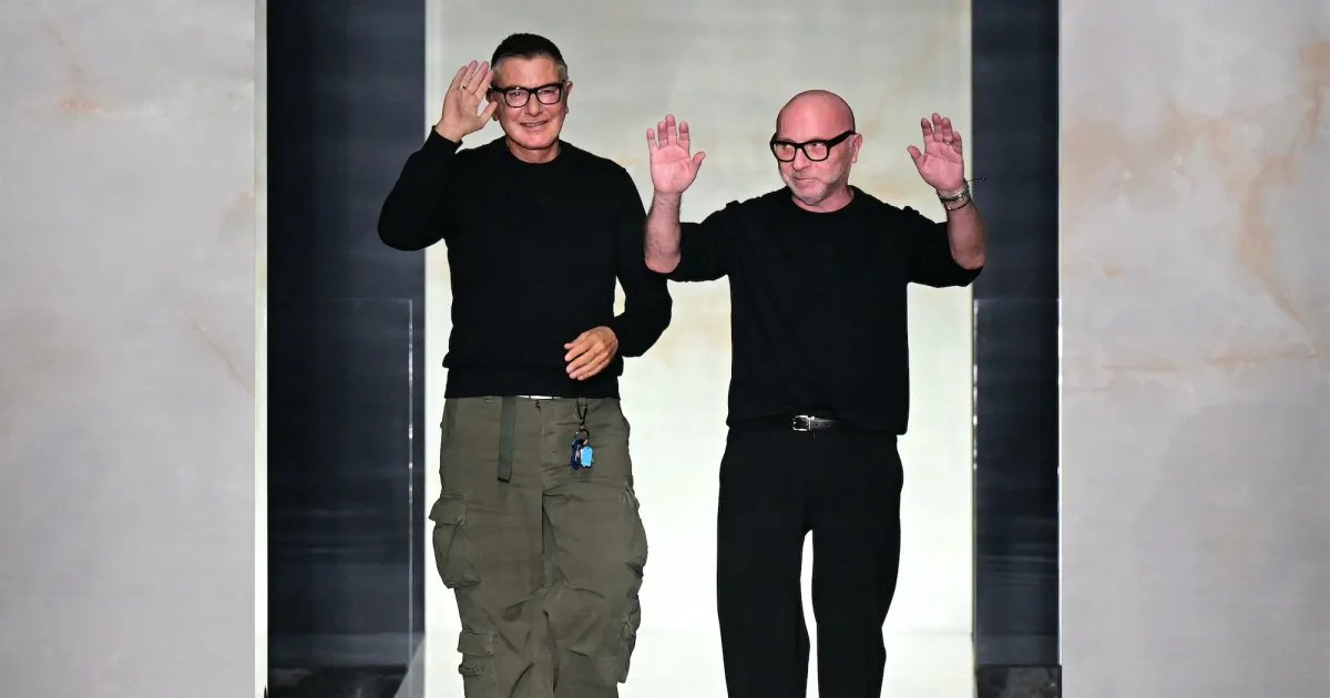 Stefano Gabbana Steps Down as Chairman of Dolce & Gabbana