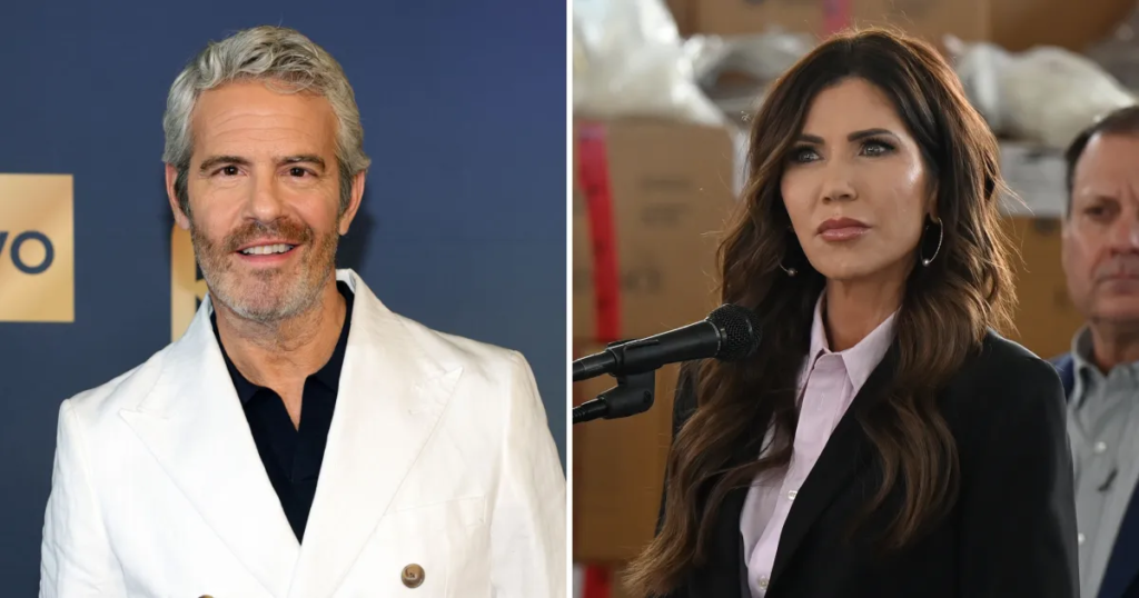 Andy Cohen Mocks Kristi Noem's Husband Bryon During Scandal