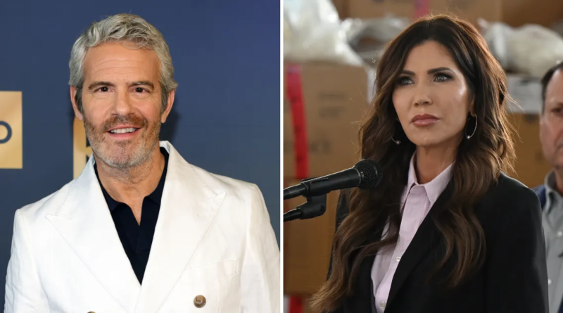 Andy Cohen Mocks Kristi Noem's Husband Bryon During Scandal