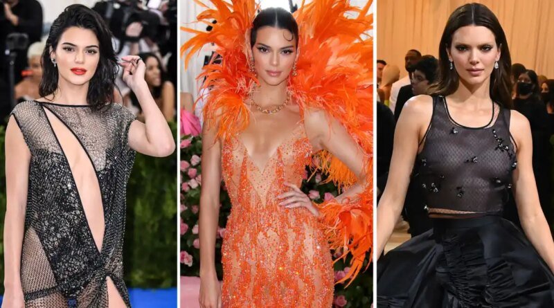 Kendall Jenner's Iconic Met Gala Looks Over the Years