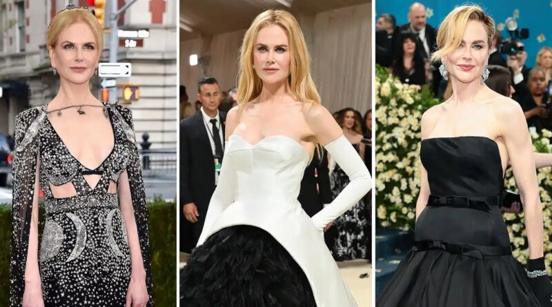 Nicole Kidman's Most Memorable Met Gala Outfits Over the Years