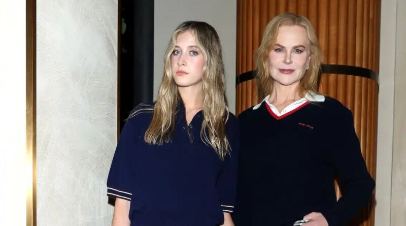 Nicole Kidman's Daughter Sunday Dazzles in Her Prom Dress