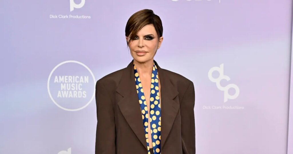 Lisa Rinna Goes Shirtless, Sporting a Tie with Husband Harry Hamlin